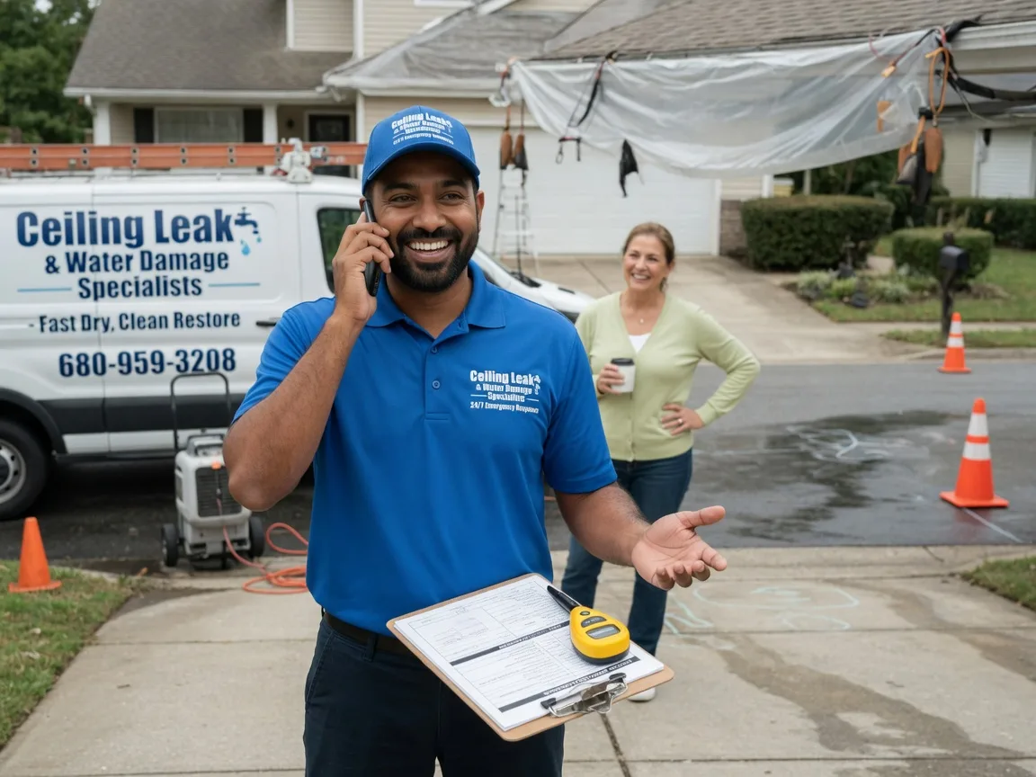 Ceiling Leak Cleanup Henderson, TX FAQs